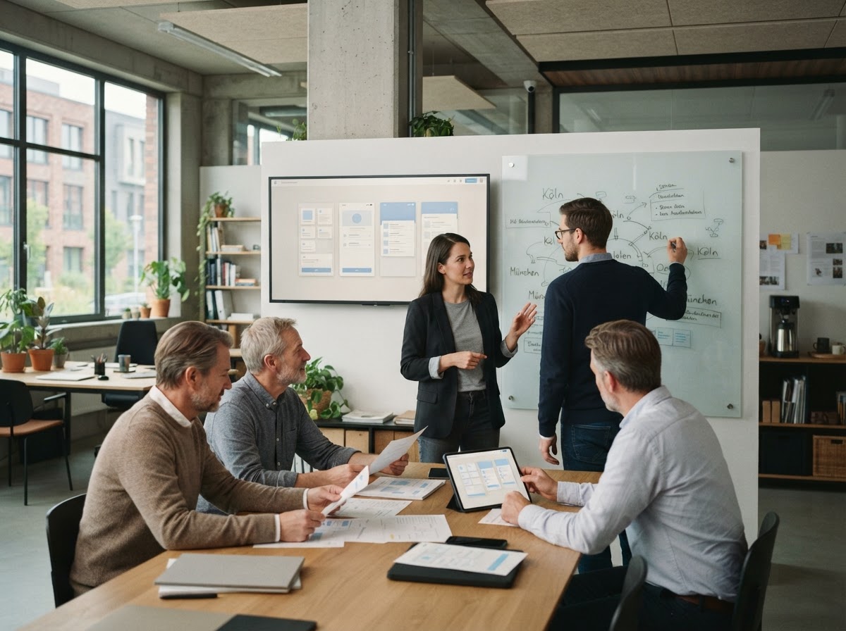 Recio Cuotario Team bei der Analyse von Finanzdaten und Risikomodellen